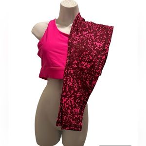 Hot Pink Fabletics set